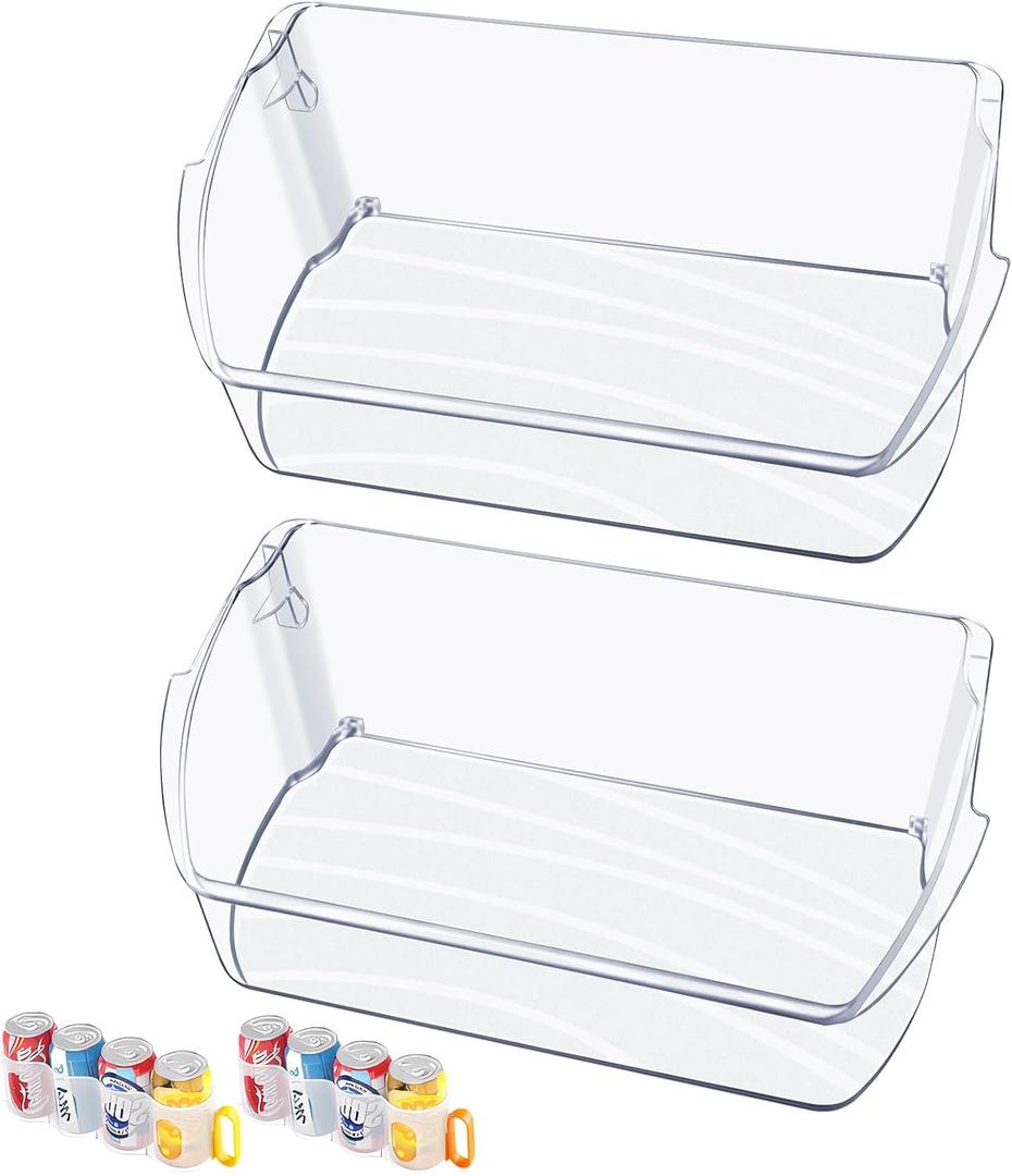 UPGRADED 242079701 Refrigerator Door Shelf Bin Replacement FGHD2368TF8 | 242011501 242011504 Frigidaire Door Shelf Replacement Parts,242079701 Door Gallon Bin FFHB2750TS GHD2369TF Fridge Shelves