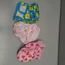 wegreeco Washable Female Dog Diapers Highly Absorbent Reusable Diapers for Dog in Heat Period, 3 Pack (Yellow Ducks, Small)