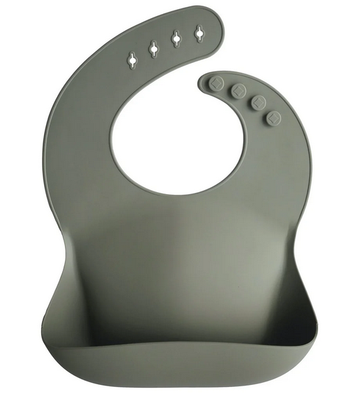 Silicone Feeding Bibs | Dishwasher Safe. Waterproof. Adjustable. : Baby