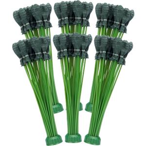Bunch O Balloons Rapid-Filling Grenade-Colored Water Balloons 6 Pack (210 Balloons),Green