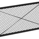 onlyfire Fire Pit Grill Grate, Heavy-Duty Steel Cooking Grate with X-Marks Design for Outdoor BBQ, Camping, Group Gatherings - 36 X 15