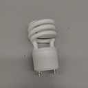 2 Pcs 13W 120v 60Hz GU24 CFL LED Light Bulbs 2 Prong Base T3 3500K 900lm Warm White Fluorescent Light Spiral Compact Fluorescent Bulbs