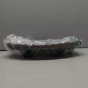 Rustic Wooden Serving Tray with Legs, Oval Decorative Display Platter for Fruits, Liquor, Drinks (Brown)