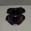 Ski Goggles, OTG Snowboard Goggles for Men Women & Youth, Winter Sport Anti Fog Snow Goggles - UV400 Protection (2 PACK, 02.black Frame Multicolor Lenses/Black Frame Gray Lenses)