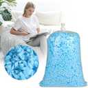COSNIGHT Bean Bag Filler, 10lbs Shredded Memory Foam Filling, Soft Pillow Stuffing for Bean Bag, Couch Cushion, Dog Bed, Arts Crafts 10lbs