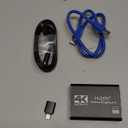 4K HDMI Capture Card USB 3.0  1080P 60FPS Gaming & Streaming Video Capture Card with HDMI Loop-Out, Plug & Play, Low-Latency Recording for PS5/PS4/Xbox/Switch/OBS/PC/Mac