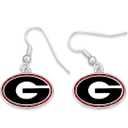 Georgia Bulldogs Game Day Glitter Earrings Jewelry Gift Licensed UGA