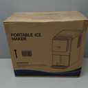 AGLUCKY Nugget Ice Makers Countertop, 35 lbs/24hrs Auto Drop Ice
Chewable Pellet Sonic Ice, Smart Touch Control, Self-cleaning, Self-dispensing Countertop Ice Machine, for Home/RV/Office