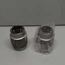 2PCS Exhaust Flex Pipe Stainless Steel Double Braid Long Heavy Duty 2 x 4'' inch w/Ends 4'' inch Long
