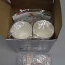 162 Pcs Floral Paper Tea Party Supplies Disposable 9 oz Tea Cup with Handle Flower Plates Napkin Cupcake Topper Decoration Banner Plastic Tablecloth for Birthday Wedding Bridal Baby Shower