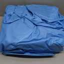 SLOOSH Inflatable Tanning Pool Lounger Float,72" x 65" Pool Floats Adult with Pillow,Luxury Fabric Large Suntan Tub Raft Floatie,Sunbathing Bed Lounge for Water Blow Up Kids Ball Pit Party Gifts,Blue