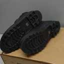 Furuian Women's Rain Boots with Plush Lining Chelsea Boots Women Snow Boots for Women Lightweight Rubber Boots Winter Ankle Rain Boots Non-slip Waterproof Outdoor Work Shoes, Fishing, Gardening (9.5, Black)