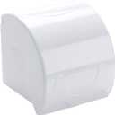 Wall Mounted Waterproof Paper Holder Bathroom Paper Roll Holder (White)