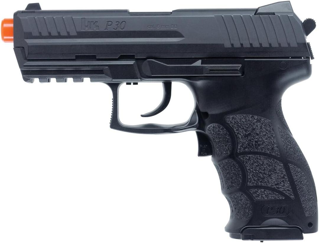 Elite Force HK Heckler & Koch P30 Electric Blowback 6mm BB Pistol Airsoft Gun, Black (One Size)