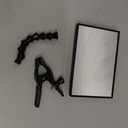 Rehabilitation Advantage E-Z Clip On Inspection Mirror