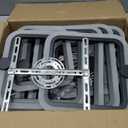 Dimmable Modern LED Ceiling Light 8-Square Black Flush Mount LED Ceiling Light with Remote for Living Room Bedroom Close to Ceiling Light Fixture