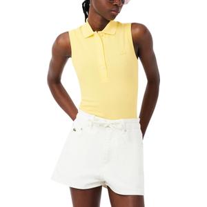 Lacoste Women's Slim Fit L.12.d Sleeveless Stretch Polo Shirt (2)