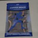 Copper Knee Braces for Men and Women (2 pack) -Knee Supports Copper Compression Knee Sleeve for Knee Pain, Arthritis, Sports and Recovery Support (X-Large)