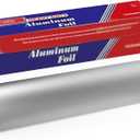 Aluminum Foil Roll 18"x 500 feet (1 Pack) - Aluminum Foil Heavy-Duty, Commercial Grade for Food Service Industry - Silver Foil for Cooking & Roasting