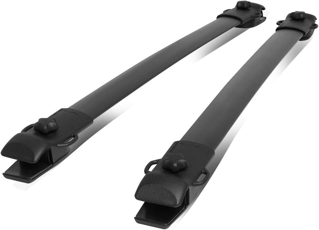 Auto Dynasty Roof Rack Cross Bars Compatible with 2011-2020 Toyota Sienna, 150lbs Rooftop Cargo Bars Aluminum Anti-Corrosion Bolt-On Roof Rails Luggage Bike Kayak Racks Side Rails
