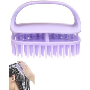 Qivorimith Scalp Massager for Hair Growth,Head Massager Scalp Stress Relax(Purple), Set of 7