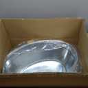 BARsics Large 6-Gallon Galvanized Tin Beverage Tub, 20x14x10 inches (Pack of 6)