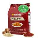 Momofuku Sweet & Spicy Ramen Noodles by David Chang, 15 meals, Vegan Instant Noodles with Bold Flavor Sauce (EXP 05/16/26)