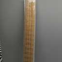 LazBlinds No Drill Cordless Bamboo Roman Shades, 39" W × 64" H, Brown
