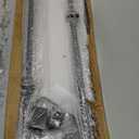 AAqq Decor 16 Pack Balusters for Staircase Interior Hollow Double and Single Knuckle Stair Spindles 1/2" Square Iron Balusters with 32 Swivel Shoes(A341-16)