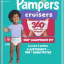 Pampers Diapers - Cruisers 360 - Size 6, 17 Count, Babyproof up to 100% Leakproof Pull-On Diaper 