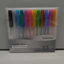 Glitter Gel Pen Set Compatible with Cricut Maker 3/Maker 4/Maker/Explore 3/Explore 4/Air 2/Air, 0.8 Tip Glitter Pen Set of 12 Pack Medium Point Pen, Writing, Drawing, Invitations, Cards