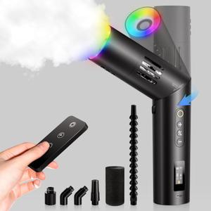COLBOR CF5 Portable Fog Machine, 40W Mini Handheld Smoke Machine for Photography with Remote Control, Small Fogger Haze Maker for Indoor Outdoor Halloween Party Cosplay, Rechargeable Fog Machine (CF5 Pro Fog (Stronger Output)