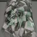 Yurhap Checkered Baby Blanket Fleece Baby Blankets for Boys, Ultra Soft Cozy Fluffy Infant Toddler Newborn Receiving Blankets for Crib Stroller, 30''x40'', Dark Olive