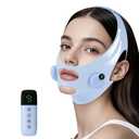 V-Shaped Face Machine Double Chin Reducer, Electric Double Chin Reducer & Face Lifting Device with 6 Modes 9 Intensity Levels