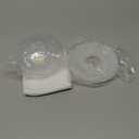 Breast Shells, 4 Pack Nursing Cups, Milk Saver, Protect Sore Nipples for Breastfeeding, Collect Breastmilk Leaks for Nursing Moms, Soft and Flexible Silicone Material, Reusable
