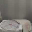 PoKat 23" Table Lamp, Farmhouse Bedside Lamps for Bedroom Set of 2, Ceramic End Table Lamps for Living Room, Traditional Nightstand Desk Lamps, Frosted White Lamps, Medium