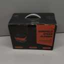 Steam Cleaner for Home & Car-Portable Handheld Steamer for Cleaning with 3-Level Handle, 15s Heat-Up, Large Tank, 16 Accessories - Clean Grease, Grout, Tile, Floor, Couch, Dirt, Furniture (Orange)