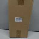 goldenwarm Matte Black Passage Door Knob - Stylish Interior Closet Door Handle for Hallway & Closet Doors, Adjustable Latch, Easy Installation, 5 Pack