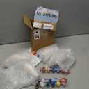 Singhoow 4 Set Valentine's Day Paint Your Own Porcelain Paint Vase Art Project White Ceramic Painting Kit for Adults Porcelain Vase Decorating Kit Holiday Supplies DIY(Stylish)