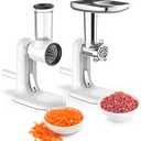 Cofun Manual Meat Grinder and Cheese Grater Machine, Manual Machine with Meat Grinder Sausage Stuffer Attachment and Slicer Shredder Attachment for Fruit, Vegetables, Nuts, Easy to Clean