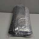 Kitinjoy Indoor Outdoor Door Mat, 36x24 Non-Slip Absorbent Dirt Trapper, Low-Profile Washable Inside Entrance Front Floor Mat, Sturdy Soft Entry Doormats for Entryway, Black