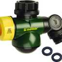 Melnor 65075-AMZ Wash & Fill Hose Connection Hub with 2 Hose Washers