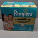 Pampers Swaddlers Diapers, Size 3 (13-26 lbs), 136 Count, Absorbent, Keeps Baby Dry and Comfortable, Skin Safe Disposable Baby Diaper 
