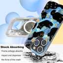 Compact Case for iPhone 12 Pro Max Black cat Design,[Compatible with Magsafe] Cute Soft Slim TPU Shockproof Protective Bumper Phone Cases Cover for Aesthetic Glitter Shiny Adorable