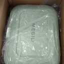 Megiu 12 Volt Refrigerator Portable Car Freezer 13.5 Quart (12.8 Liter) Compressor Cooler 12V/24V DC 110240 Volt AC for Truck Van RV Camper SUV Boat Travel Camping Road Trips Tailgating -18~+15 (Green)