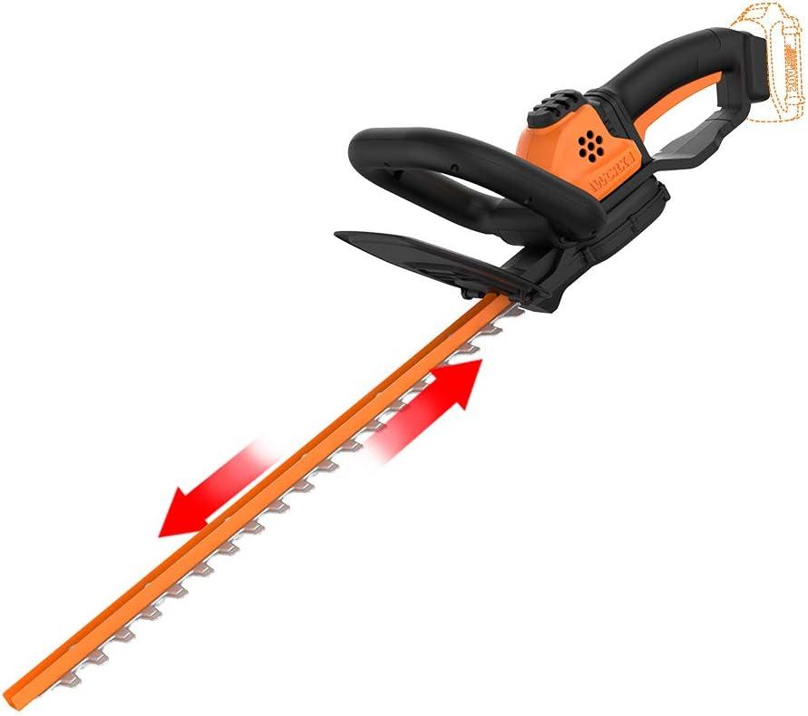 WORX WG261.9 20V PowerShare 22" Cordless Hedge Trimmer (Tool Only)