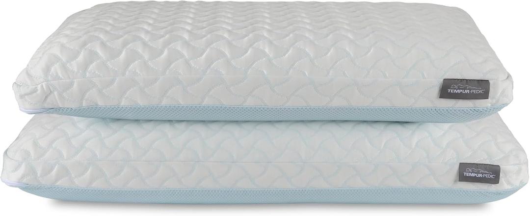 Tempur-Pedic TEMPUR-Cloud + Cooling Pillow, Standard - 2-Pack