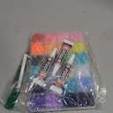 9000Pcs 5mm Rainbow Jelly Colored Rhinestones Gems Bedazzling Bedazzler Kit Jewels Gemstones Stones for Crafts Clothes Crafting Book, Flat Back Resin Bedazzled Crystals SS20 Bulk, Bejeweled B7000 Glue (Large Pack + 3pcs Glue, Jelly AB | 24 colors | 5mm)