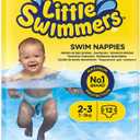 Huggies Little Swimmers Disposable Swim Diapers, X-Small (7lb-18lb.), 12-Count (Size 2-3)