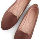 SAILING LU Women Round Toe Flats Comfortable Fashion Ballet Flat Shoes for Women Dressy Slip-ons Loafers (9.5)